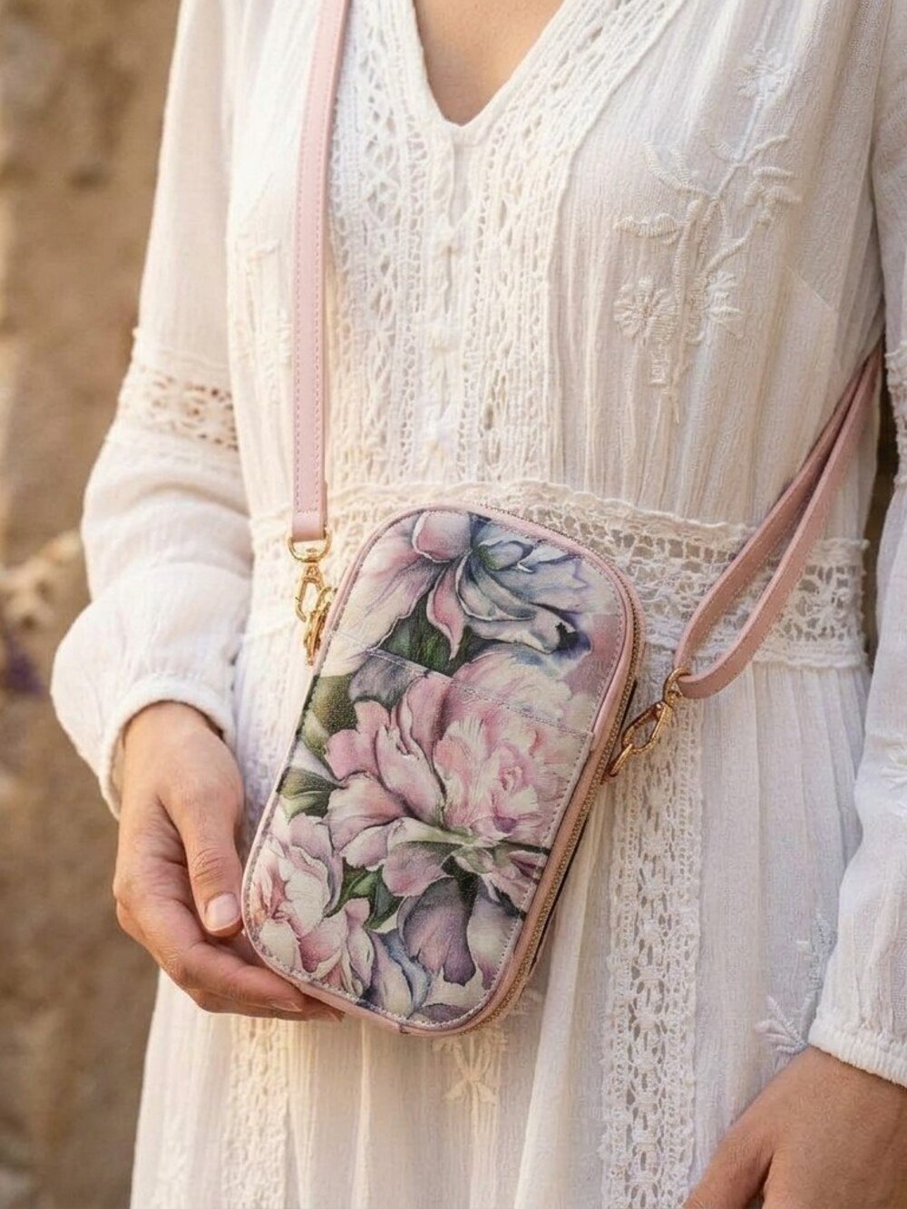 Blush Bloom Crossbody Mini